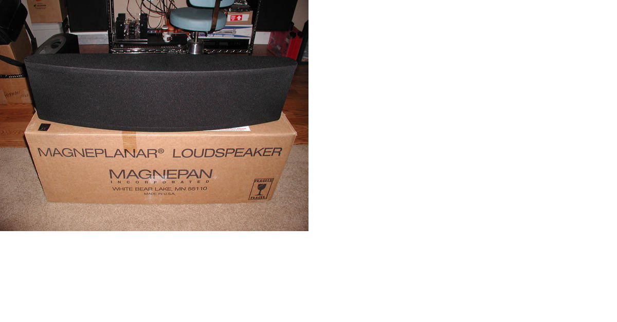 Magnepan mmgc centerchannel black with bl... For Sale Audiogon