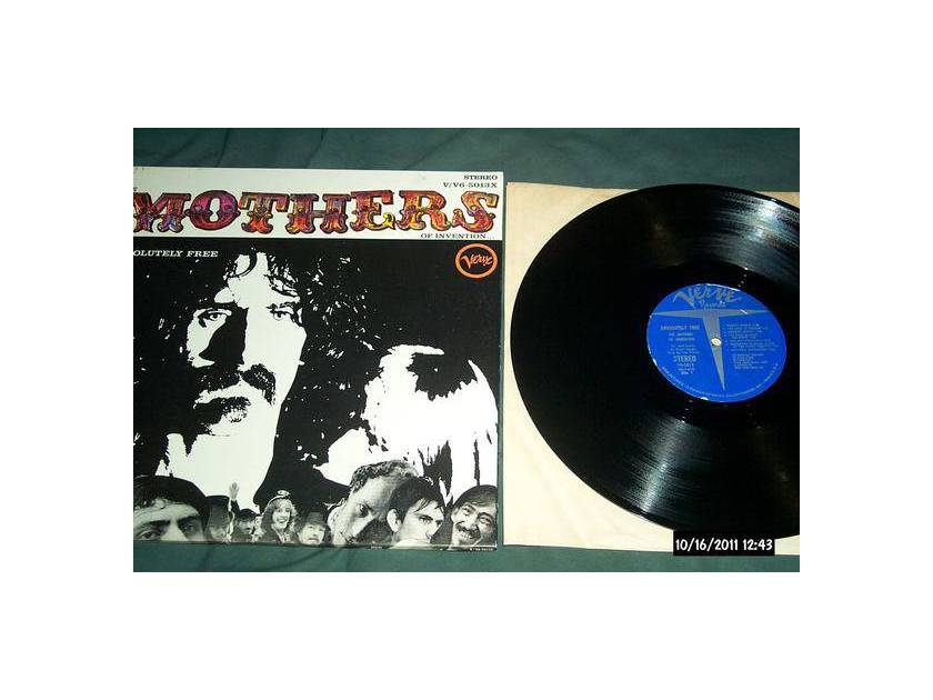Mothers of invention - Absolutely Free lp nm