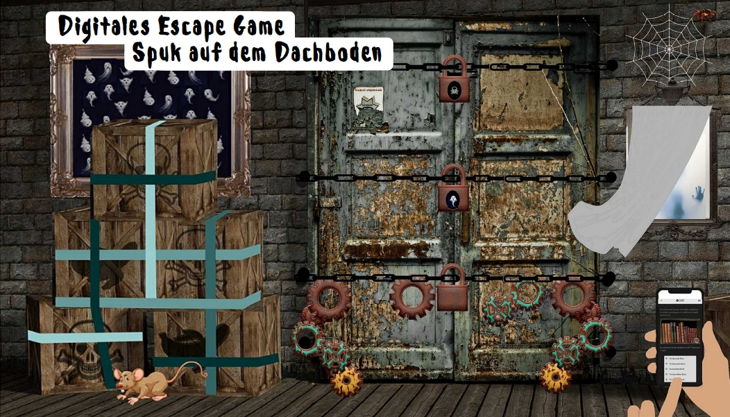 escape game spuk auf dem dachboden