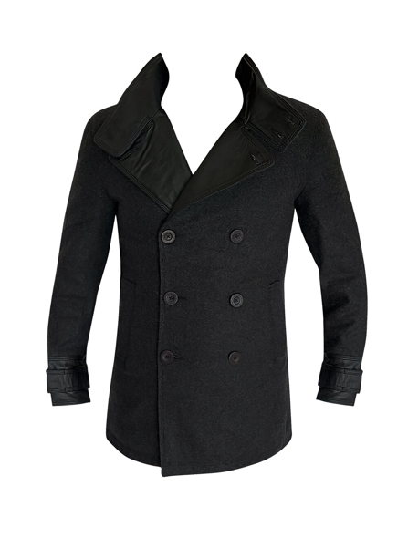 BARCELONA - Black LEATHER and WOOL