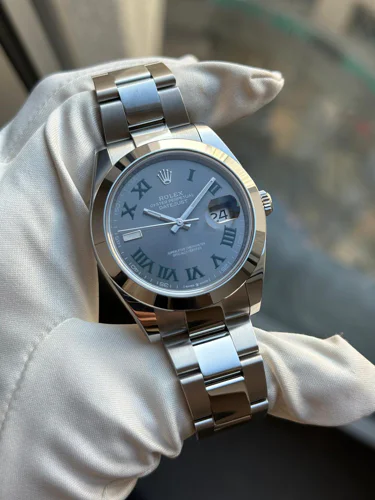 Rolex Datejust Wimbledon Dial Oyster Bracelet