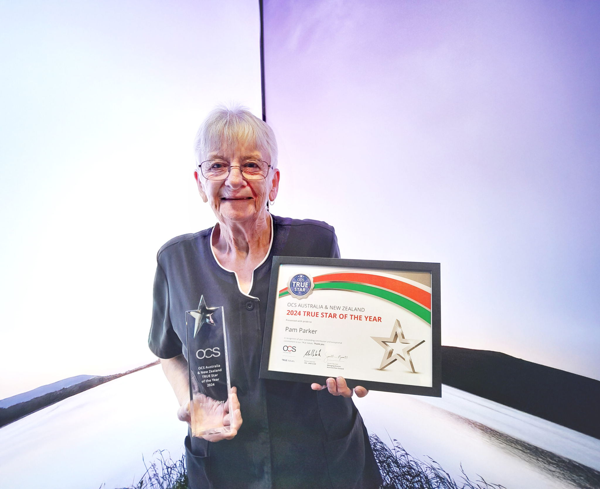 Pam’s Pride in a Job Well Done Earns Top OCS Honour