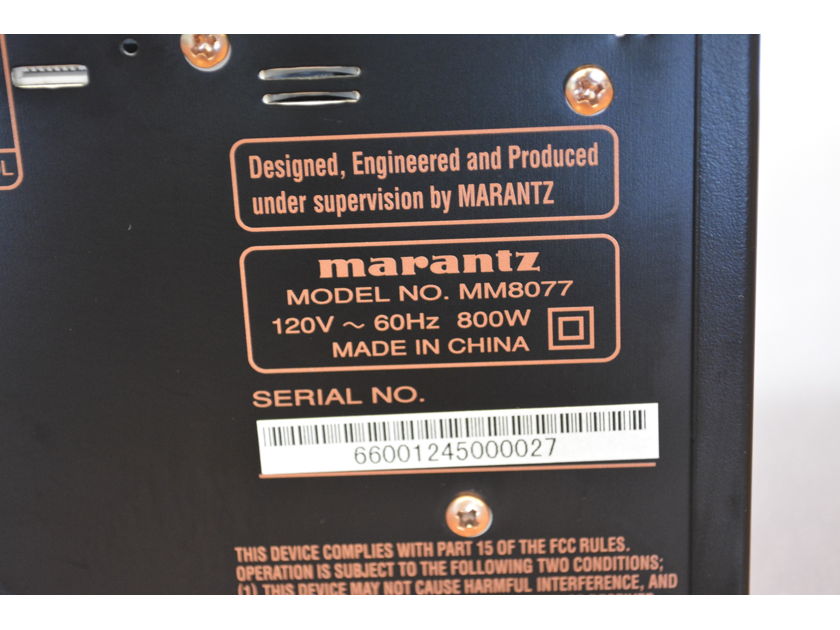 Marantz MM8077 - 7 Channel Power Amp- Excellent (see pics)!