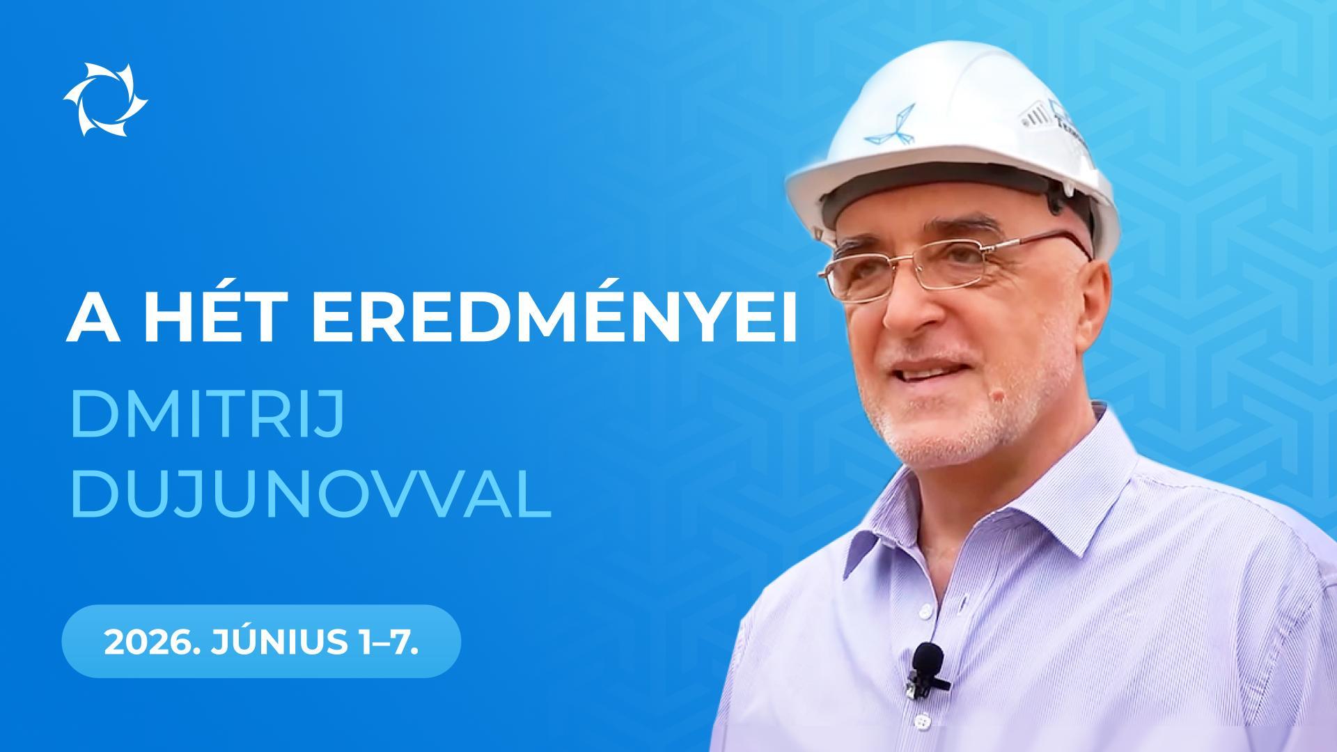 Heti összefoglaló a „Duyunov Motorok” projektről