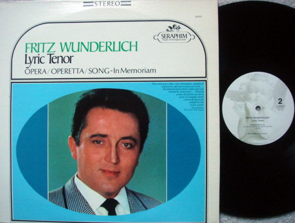 EMI Angel Seraphim / - FRITZ WUNDERICH Lyric Tenor, MINT!