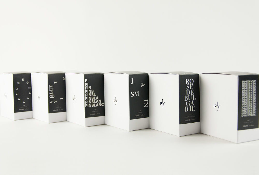 This Line of Scented Candles Play With Typography in an Elegant Way ...