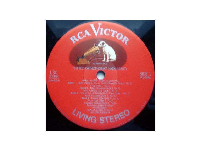 ★Audiophile 180g★ RCA-Classic Records /  - FISTOULARI, Walton Façade, MINT(OOP)!