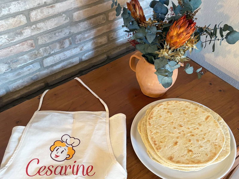Cooking classes Vallefoglia: Learn how to make nonna Adriana's piadina 