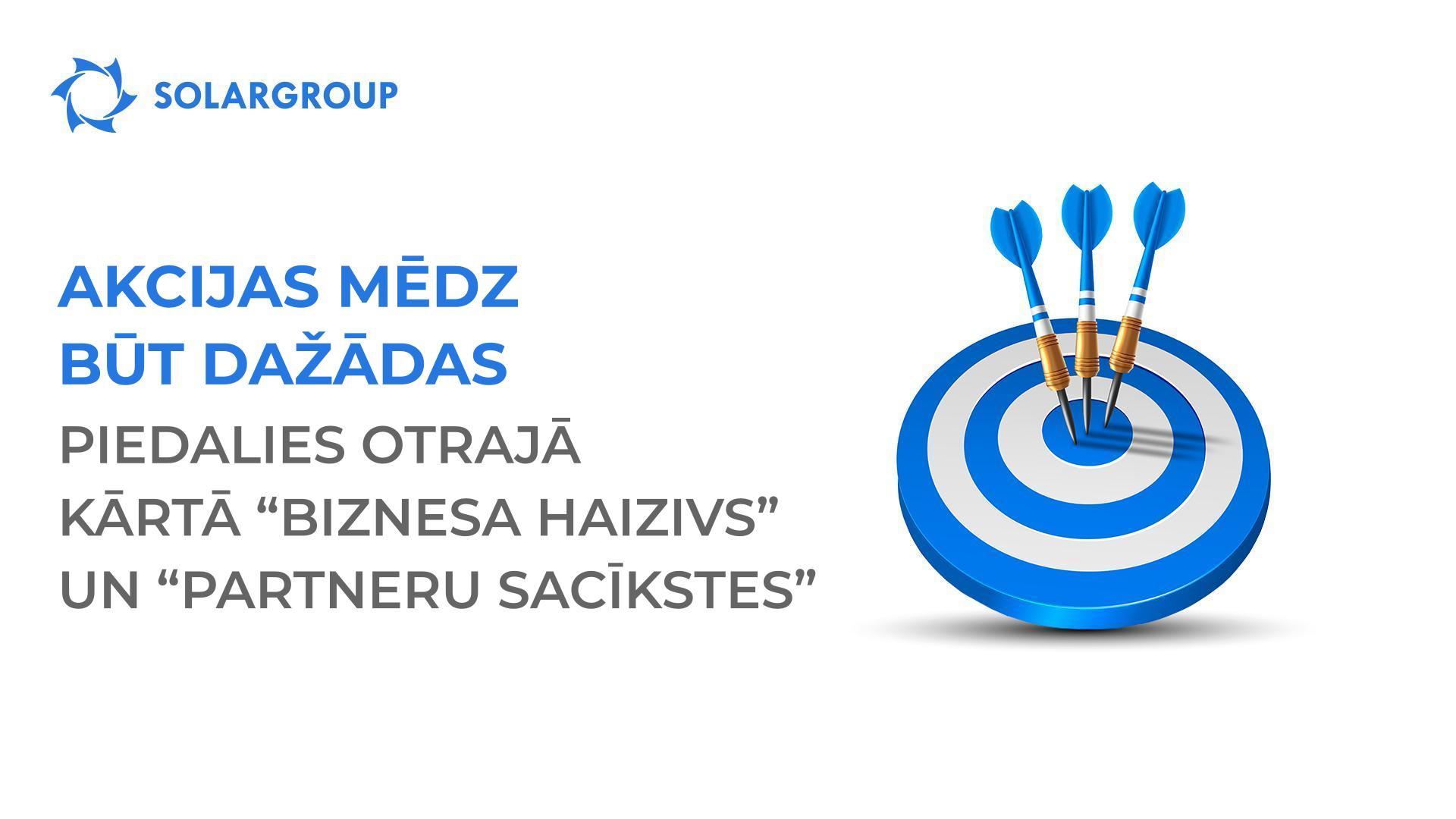 Akcijas mēdz būt dažādas