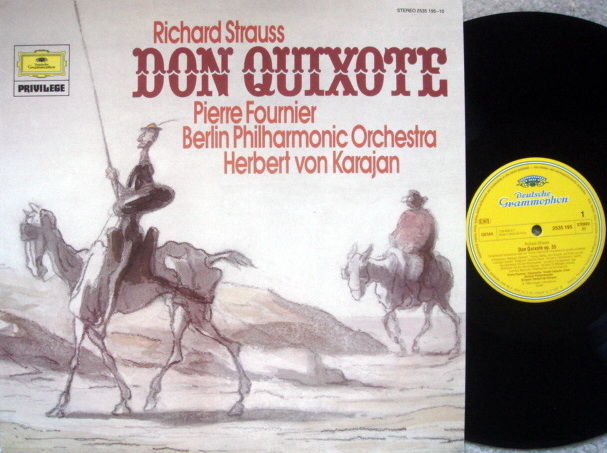 DG / FOURNIER-KARAJAN, - R. Strauss Don Quixote, NM!
