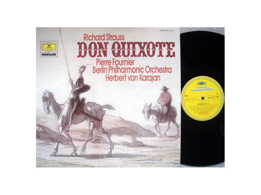 DG / FOURNIER-KARAJAN, - R. Strauss Don Quixote, NM!