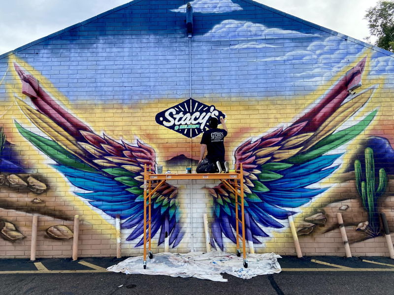 Stacy's mural