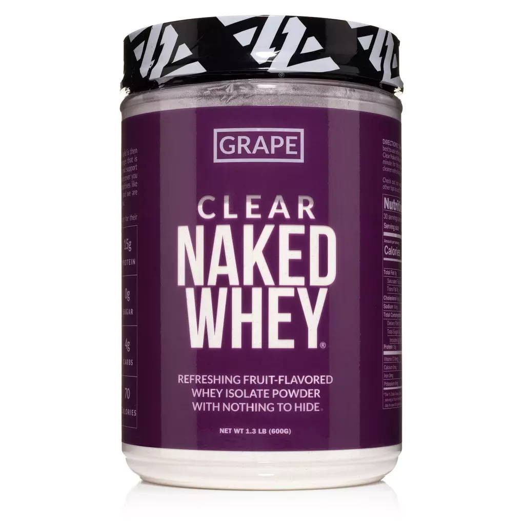 Grape Whey Protein Isolate by Naked Nutrition