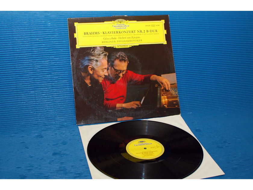 BRAHMS / Von Karajan  - "Piano Concerto No.2" - DGG 1968