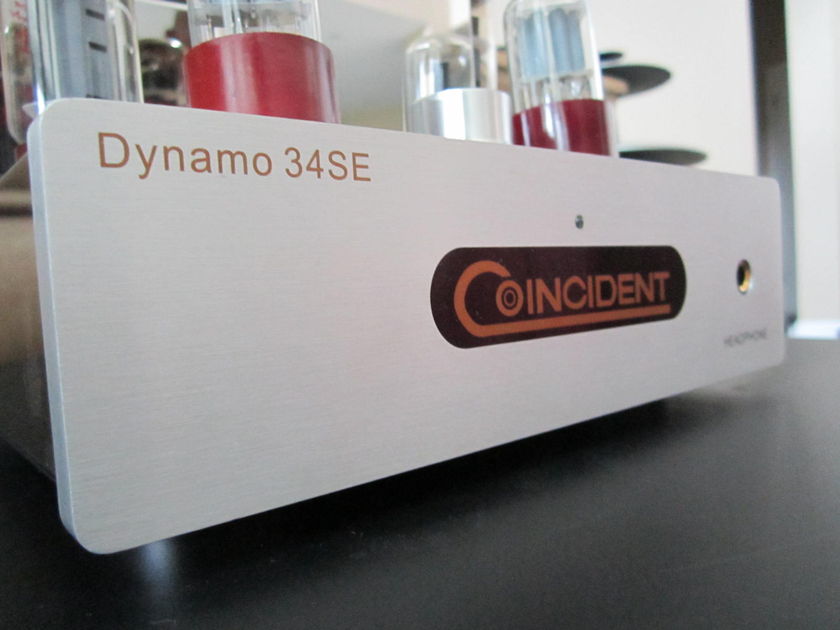 Coincident Speaker Tech Dynamo 34SE Tube Headphone and Loudspeaker Amplifier