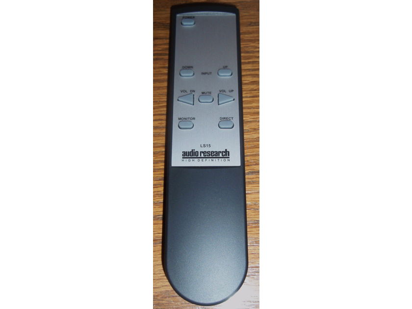 NEW AUDIO RESEARCH REMOTE CONTROL FOR LS15 AND MORE!! RETAIL IS $155.00!