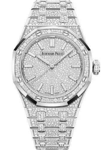 Royal Oak Selfwinding 37 Whtie Gold - Snow-Set