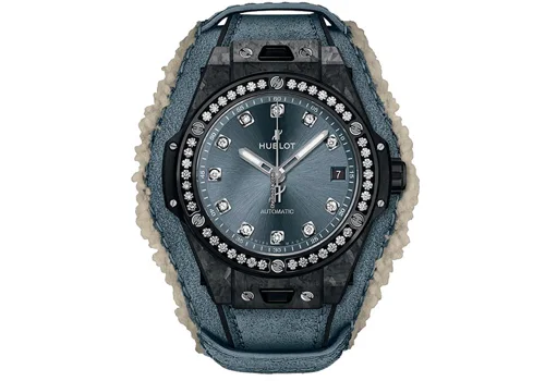 Hublot Big Bang ONE CLICK FROSTED CARBON DIAMONDS 39 MM