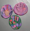 Painted Handprints | My Orgnaic Company