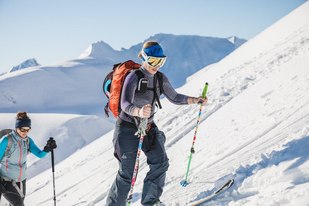 geführte Skitourenreise mit spannenden Aufstiegen und Abfahrten.