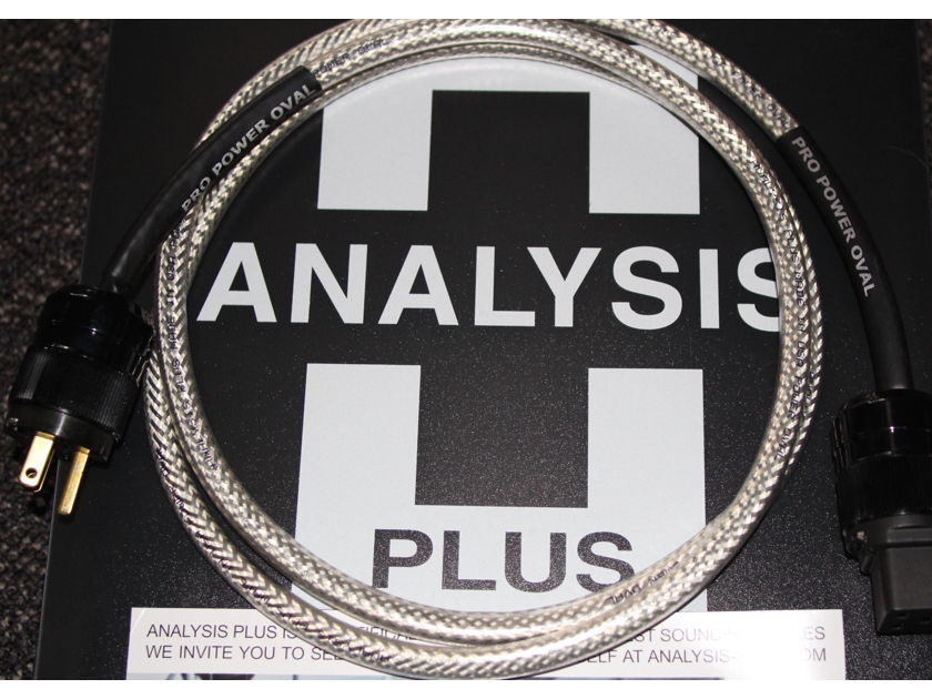 Analysis Plus Inc. Power Pro Oval   in 5' (Two) Power Cords !!!