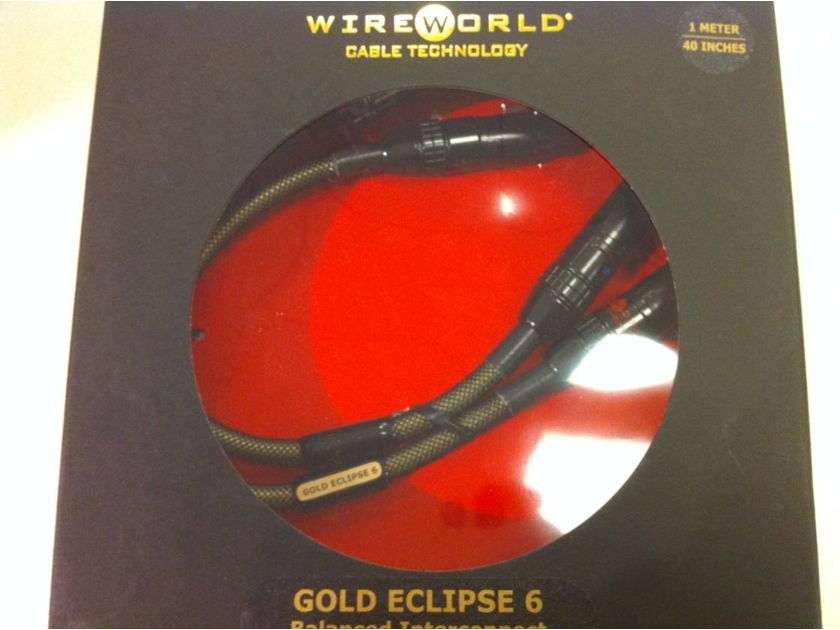 Wireworld golden eclipse xlr series 6