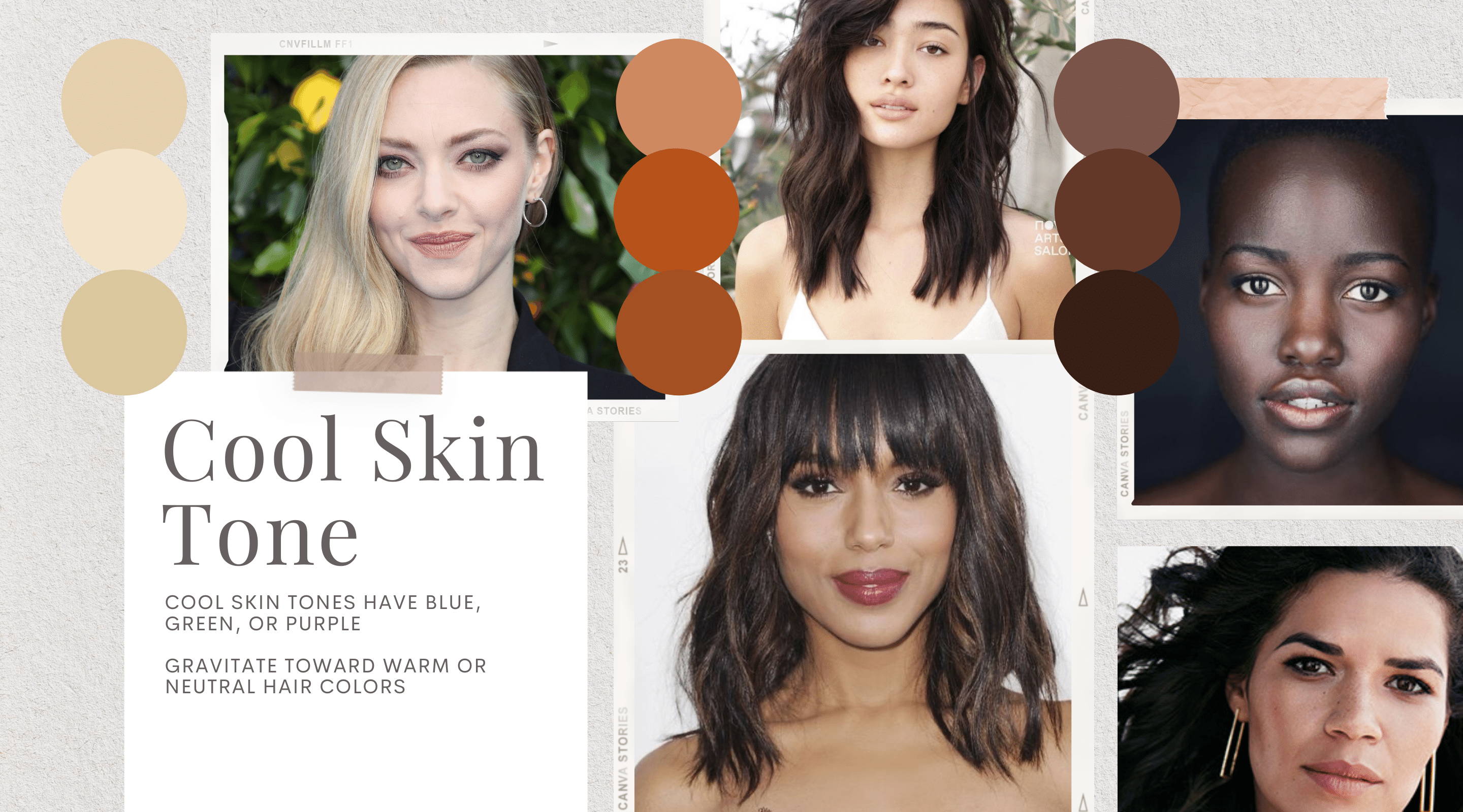The Best Hair Color For Skin Tone Chart