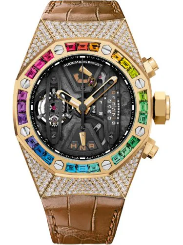 Royal Oak Concept Tourbillon Chronograph Yellow Gold / Rainbow