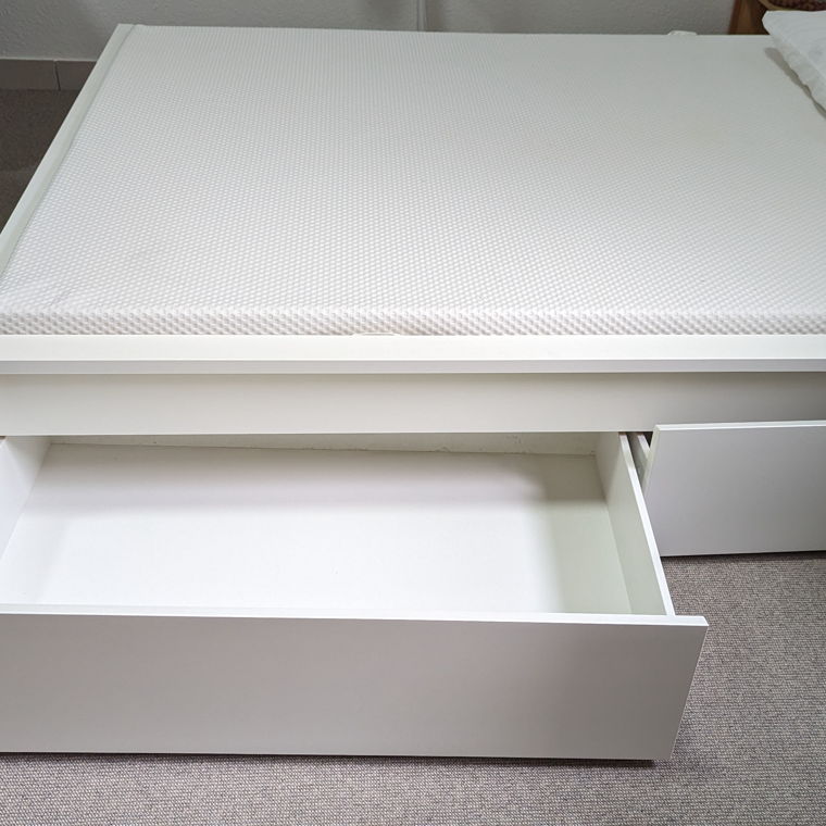IKEA brimnes bed + mattress 
