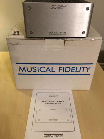 Musical Fidelity X-10 v3 Mu-Vista Tube Buffer - sale pe...