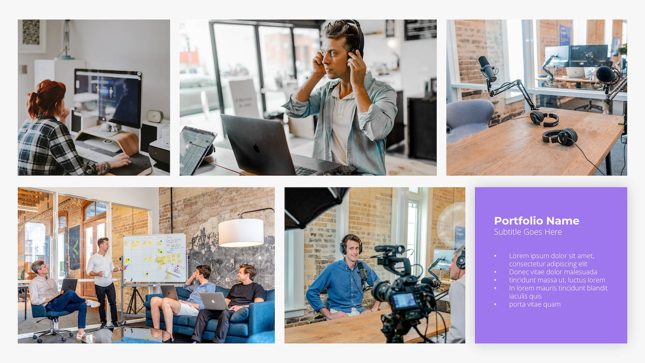 Modern X Agency Presentation Template 