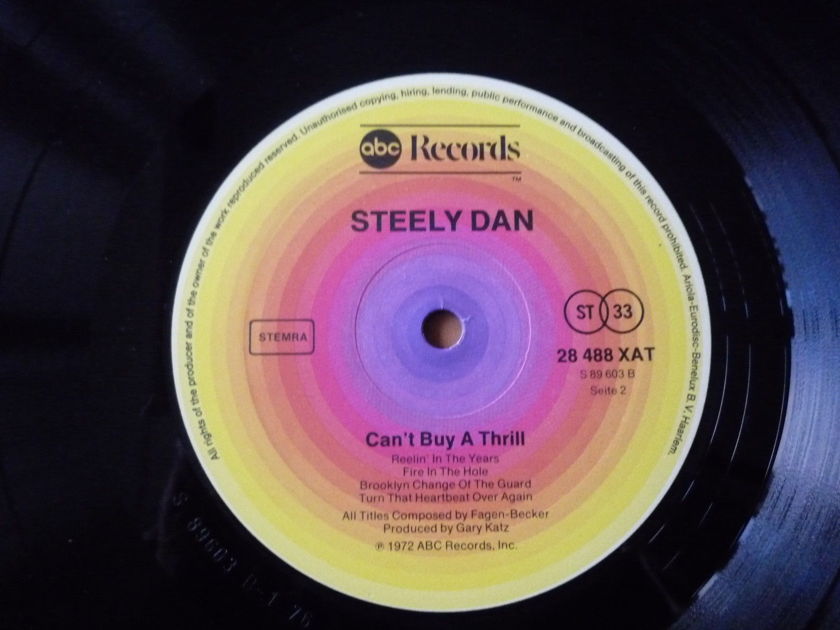 STEELY DAN PRETZEL - Can/t buy a Thrill Vinyl LP 28488 XAT ABC records 1972 Ariola Benelux
