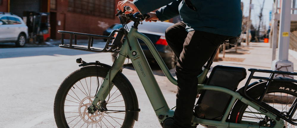Momentum PakYak+ electric cargo bike