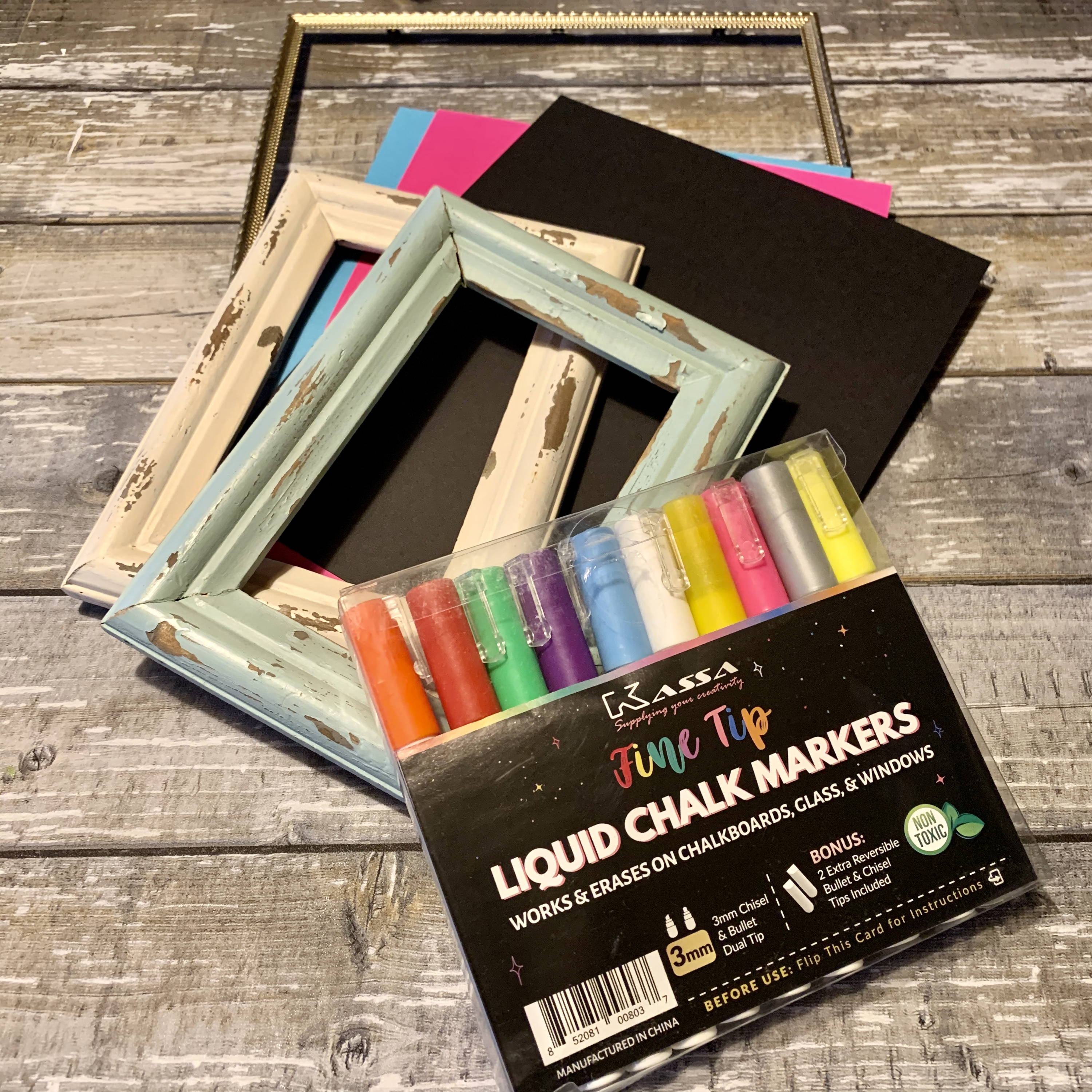 How to Use Chalk Markers on Glass