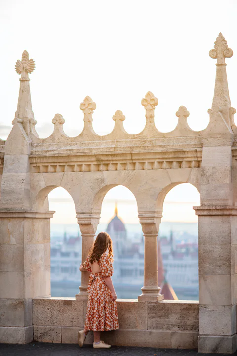 Street photos through the most beautiful streets of Budapest