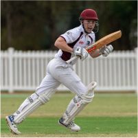 Cricket teamwear in action by EV2 Sportswear
