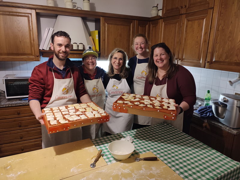 Cooking classes Buti: Handmade ravioli and Prosecco: a unique experience