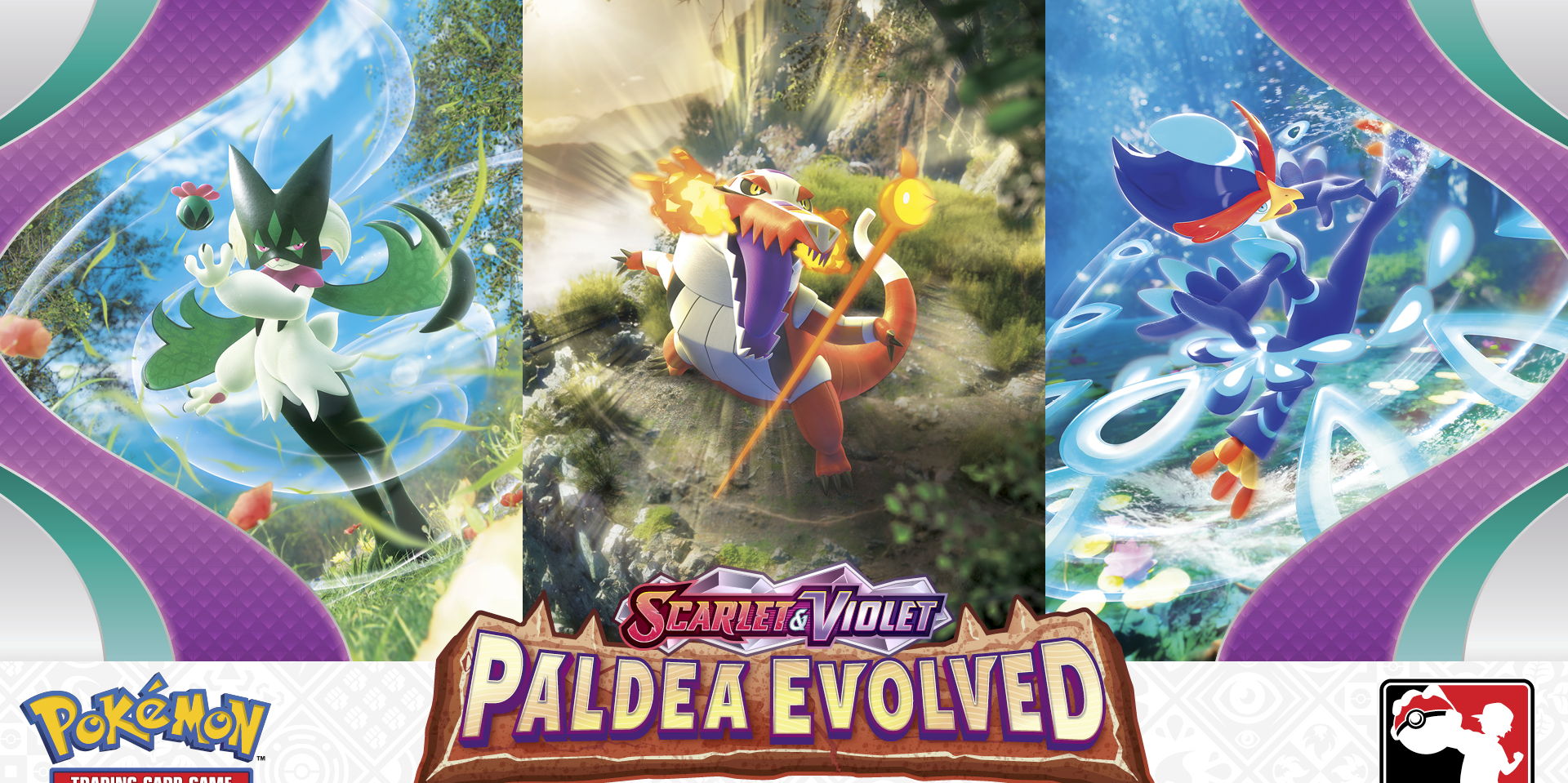 Pokemon Paldea Evolved Prerelease promotional image