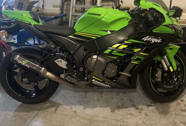 2018 KAWASAKI NINJA ZX-10R ABS motorcycle for rent near Chesapeake, VA