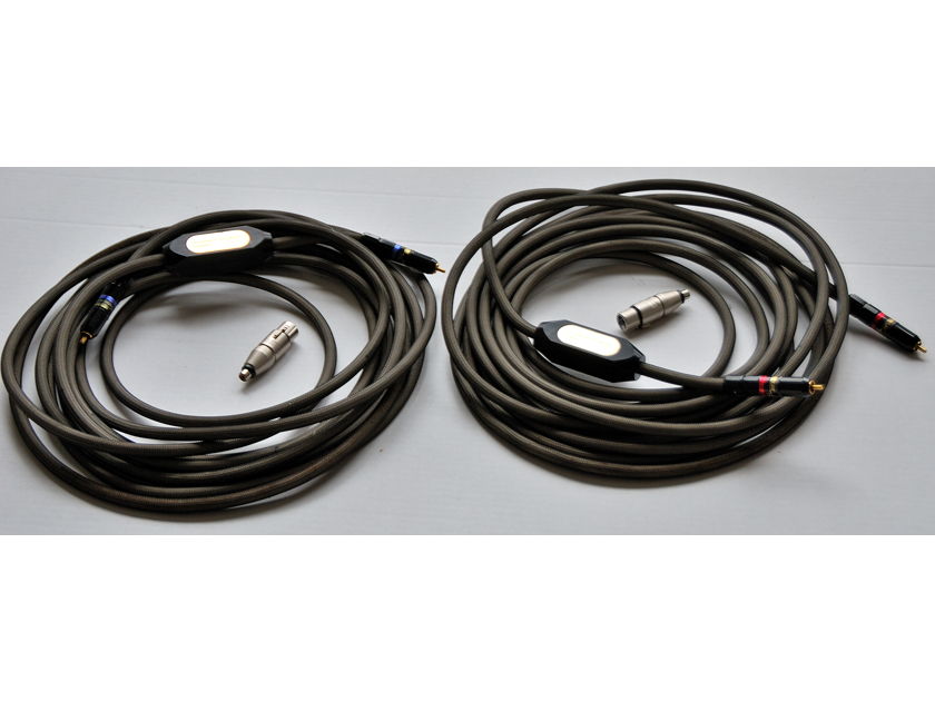 Transparent Reference XLR/RCA-RCA XL 2042 XLR-RCA adapters included