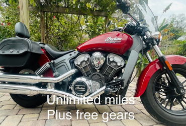2015 INDIAN SCOUT motorcycle for rent near Tampa, FL