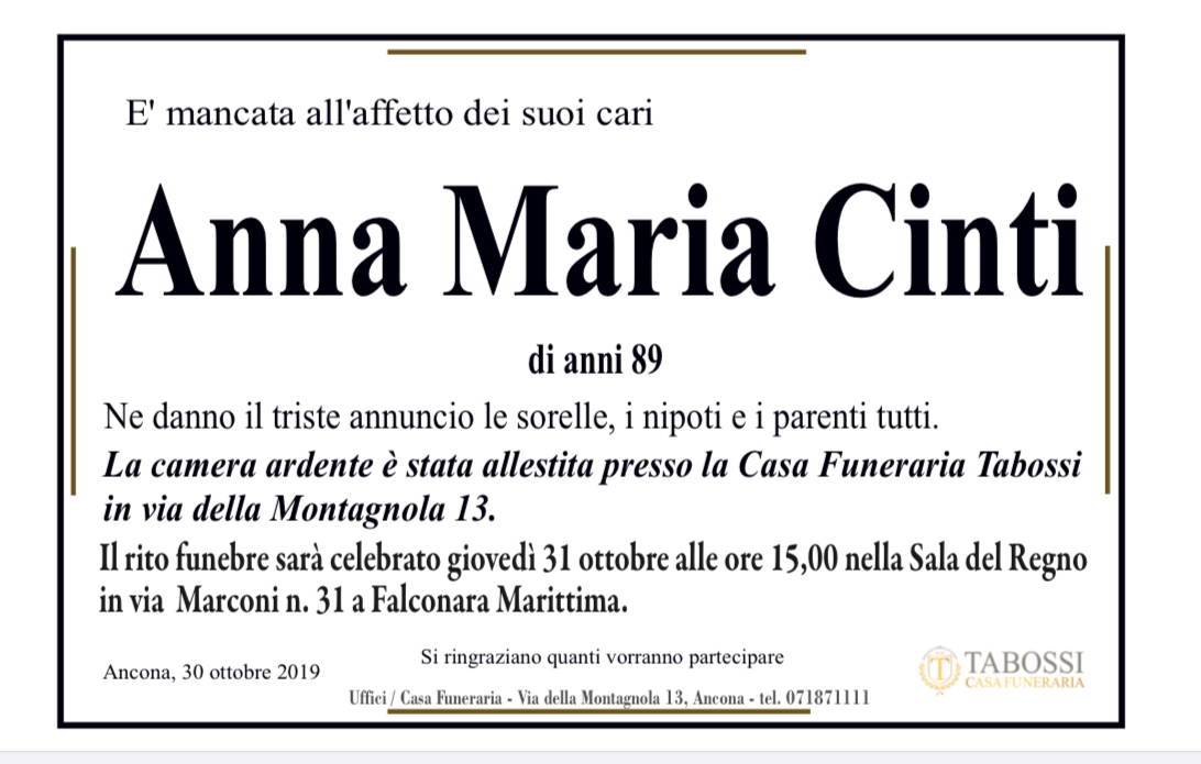 Anna Maria Cinti