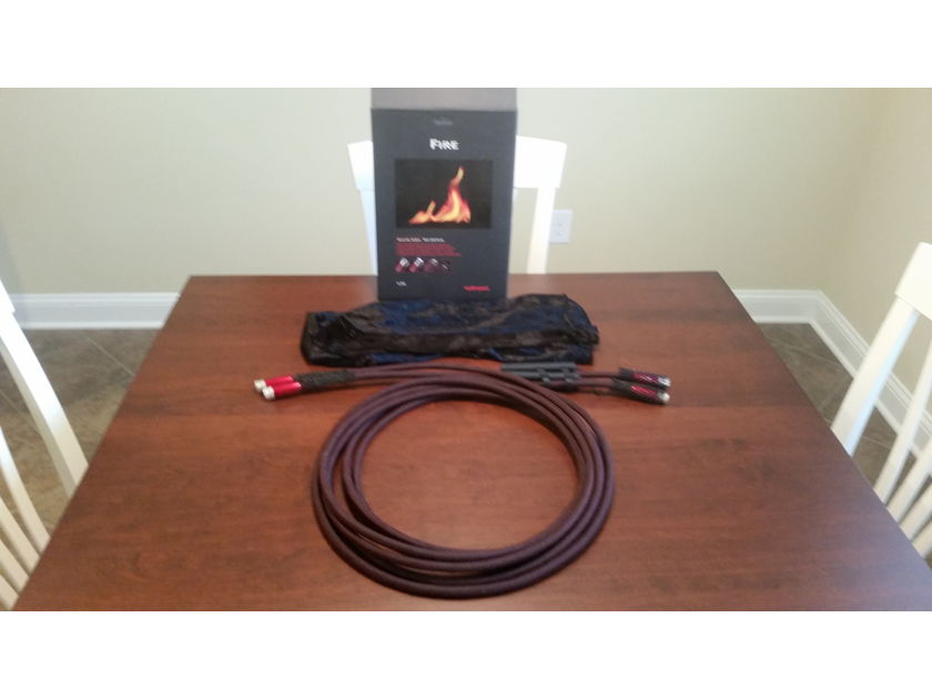 AudioQuest Fire with XLR plugs