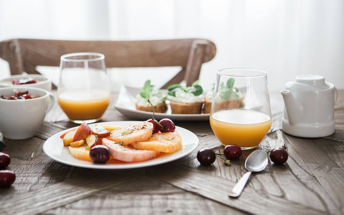 Frühstück als schönes Vatertagsgeschenk