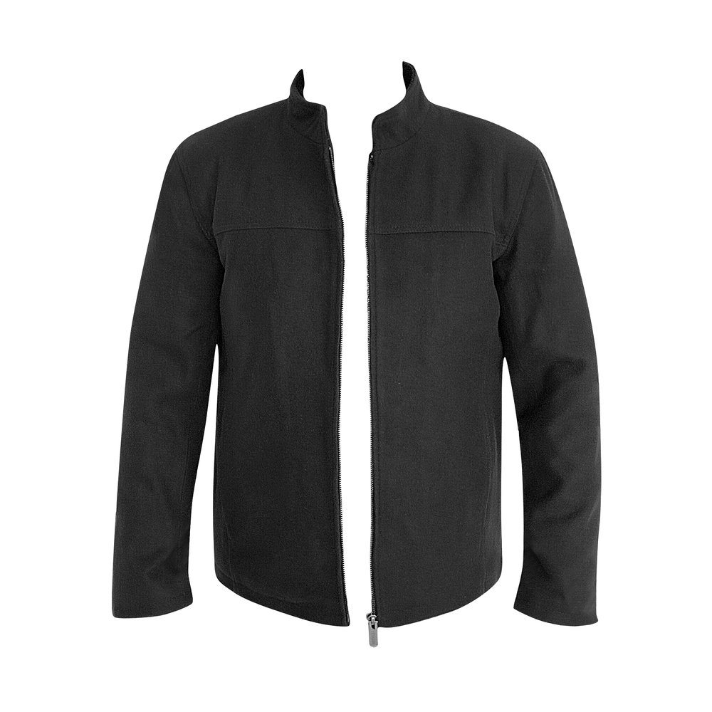 VENICE - Black WOOL AND CASHMERE - Image 2