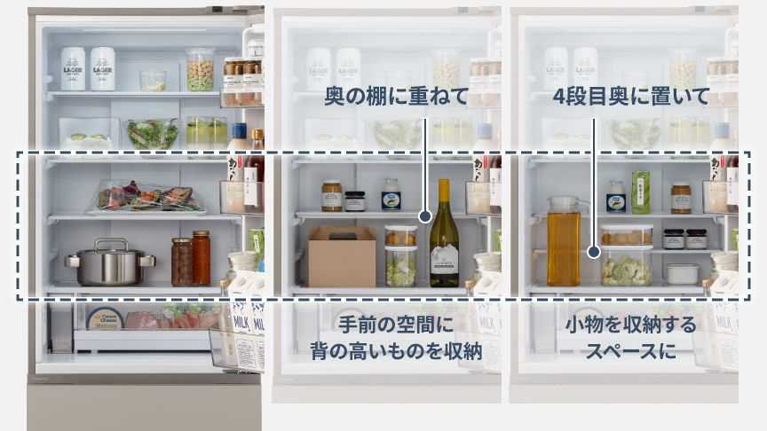 わけられるん棚