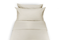 LEVIA cover in bed flannel cotton - cream
