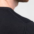 V-Pullover in Schwarz 