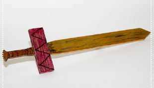 bastel könig schwert