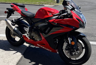 2013 SUZUKI GSX-R600 motorcycle for rent near Jacksonville, FL